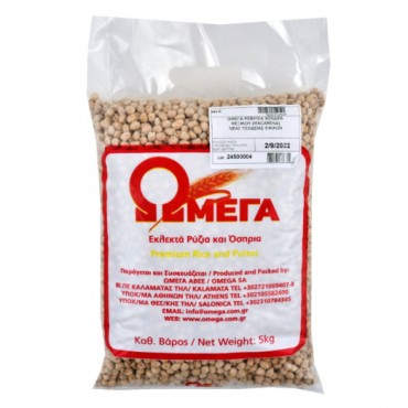 Ρεβύθια ΩΜΕΓΑ χονδρά (5kg)  Ρεβύθια ΩΜΕΓΑ χονδρά...