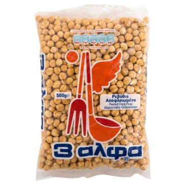 Ρεβύθια 3 ΑΛΦΑ αποφλοιωμένα (500g) Ρεβύθια 3 ΑΛΦΑ αποφλ...