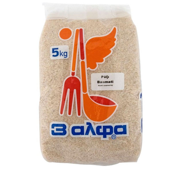 Ρύζι 3 ΑΛΦΑ basmati (5kg)