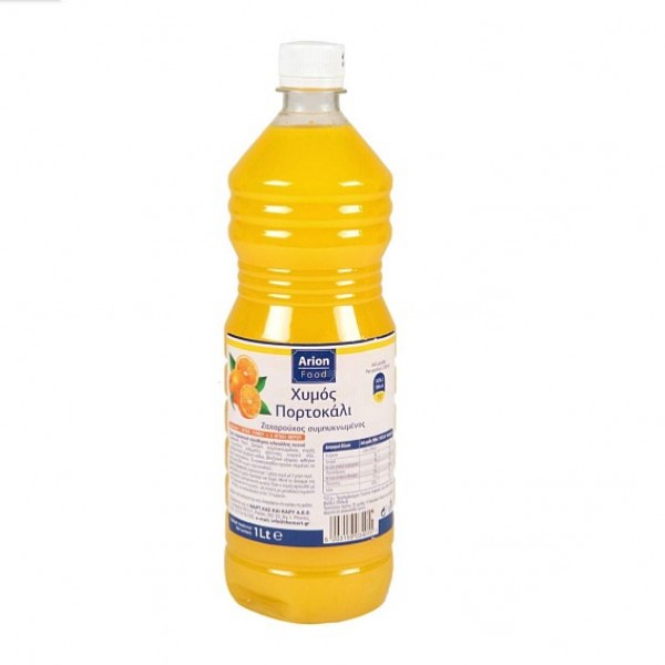 Συμπυκνωμένος χυμός ARION FOOD πορτοκάλι (1lt)