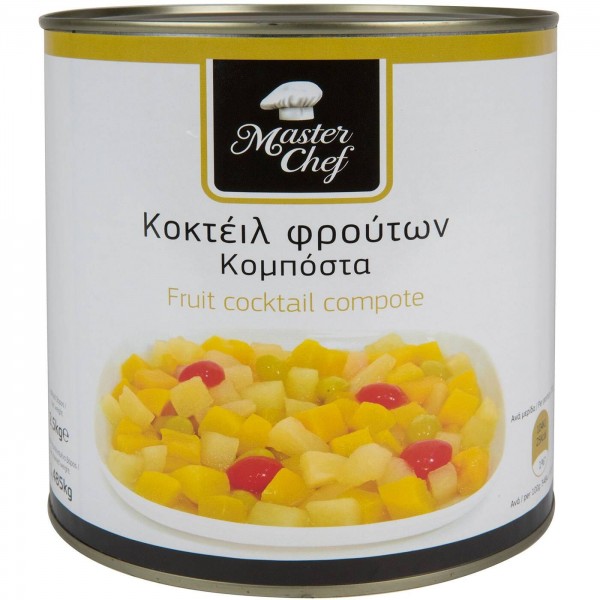 Κομπόστα MASTER CHEF κοκτέιλ φρούτων (1,485kg)